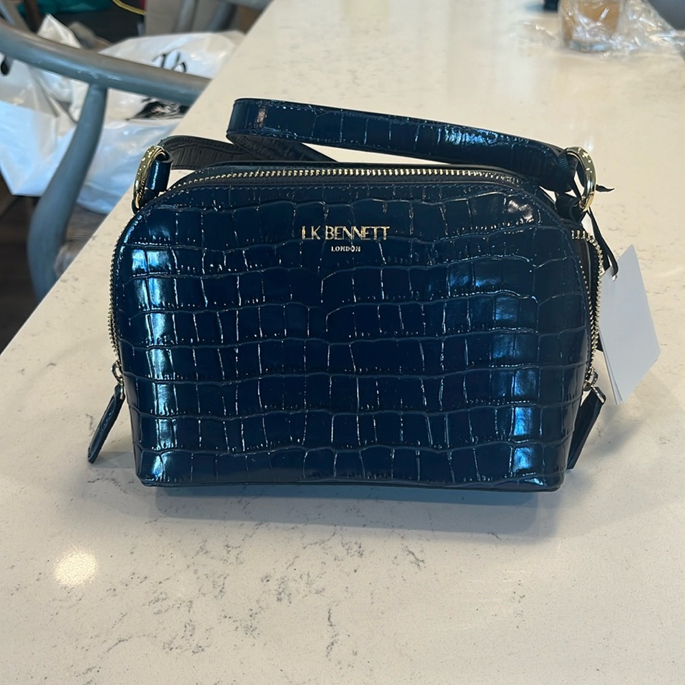 NWT LK Bennett SH Hudson in navy